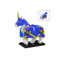 Zoo African Elephant Sika Deer Camel MOC Building Blocks Fire Dragon Animal Panda Bear Military Pegasus Horse Mini Toy Gift K041
