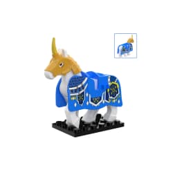 Zoo African Elephant Sika Deer Camel MOC Building Blocks Fire Dragon Animal Panda Bear Military Pegasus Horse Mini Toy Gift K041