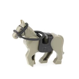 Zoo African Elephant Sika Deer Camel MOC Building Blocks Fire Dragon Animal Panda Bear Military Pegasus Horse Mini Toy Gift K041