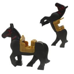 Zoo African Elephant Sika Deer Camel MOC Building Blocks Fire Dragon Animal Panda Bear Military Pegasus Horse Mini Toy Gift K041
