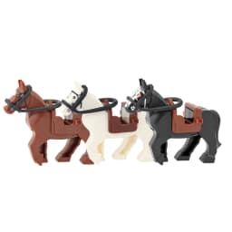 Zoo African Elephant Sika Deer Camel MOC Building Blocks Fire Dragon Animal Panda Bear Military Pegasus Horse Mini Toy Gift K041