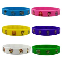 KPOP Birthday Party Supplies Set with Tattoo Stickers Slap Bracelets Paper Glasses Tablecloth Balloons - Theme Decor Gift Bags