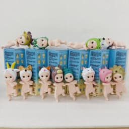 Mini figure Animal Series New V1-V4 Animal Marine Fruit Sweets Vegetable 1pcs 2pcs 4pcs 6pcs 12pcs Blind Box Mystery Box