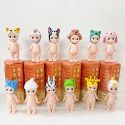 Mini figure Animal Series New V1-V4 Animal Marine Fruit Sweets Vegetable 1pcs 2pcs 4pcs 6pcs 12pcs Blind Box Mystery Box