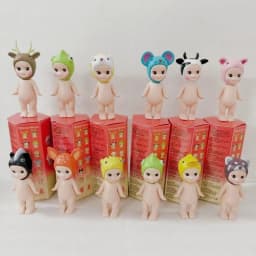 Mini figure Animal Series New V1-V4 Animal Marine Fruit Sweets Vegetable 1pcs 2pcs 4pcs 6pcs 12pcs Blind Box Mystery Box