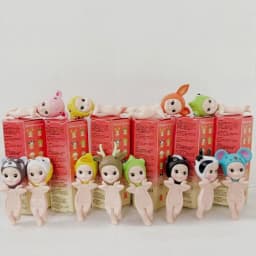 Mini figure Animal Series New V1-V4 Animal Marine Fruit Sweets Vegetable 1pcs 2pcs 4pcs 6pcs 12pcs Blind Box Mystery Box