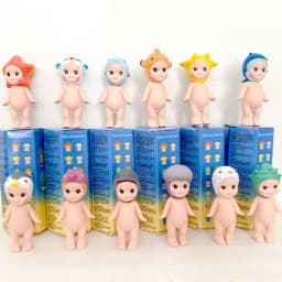 Mini figure Animal Series New V1-V4 Animal Marine Fruit Sweets Vegetable 1pcs 2pcs 4pcs 6pcs 12pcs Blind Box Mystery Box