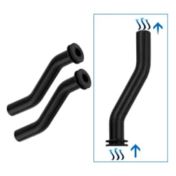 Mower Generator Tubing, Vacuum Hose, Vertical Engine Tubing, for 596163, Vacuum Hose