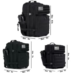 25L 35L 45L Tactical Backpack Men Women Outdoor Sports Travel Gym Hiking Bag Molle Military Camping Hunting Survival Rucksack
