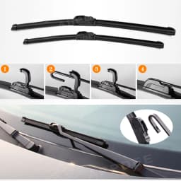 APPDEE Wiper For Nissan X-Trail T33 2021-2025 2022 2023 2024 Wiper Front & Rear Wiper Blades Windscreen Brushes 26"+17"+12"