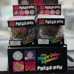 New NeeDoh Fuzz Ball Series Desktop decompress Ornament Stress Relief Toy Suitable for Under Pressure Fun Soft Stress Ball Gifts