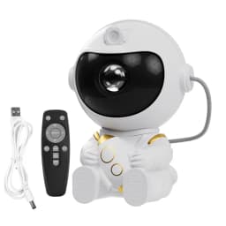 LED Astronaut Projector Night Light Nebula Sky Ceiling Galaxy Star Lights Bedroom Home Party Decorative Children Kids Gift
