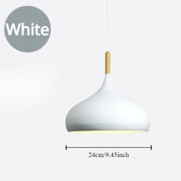 New Modern Pendant Lamps Macaroon Chandelier for Restaurant Bedroom Hanging Lights Aluminum Single Chandelier Office Decorative