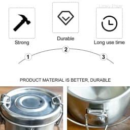 Premium Stainless Steel Paint Brush Cleaner With Sealed Lid Removable Filter Net Lightweight Wash Bucket For Studio Home School