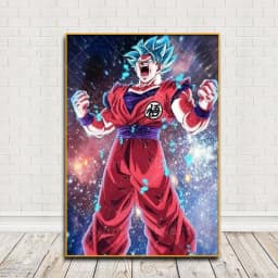 Japanese Surrounding Anime Dragon Ball Canvas Poster Print Super Saiyan Kakarot Vegeta Mural Art Decoration Picture Wall Prints