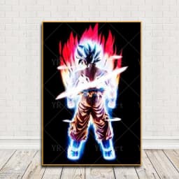 Japanese Surrounding Anime Dragon Ball Canvas Poster Print Super Saiyan Kakarot Vegeta Mural Art Decoration Picture Wall Prints