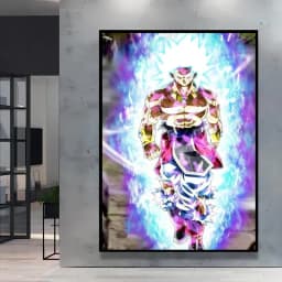 Canvas Wall Art Goku Cuadros Best Gifts Dragon Ball Classic Poster Home Living Room Hanging Modular Painting Kid Action Figures