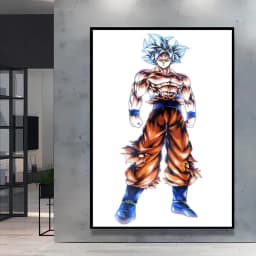 Canvas Wall Art Goku Cuadros Best Gifts Dragon Ball Classic Poster Home Living Room Hanging Modular Painting Kid Action Figures