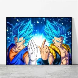 Canvas Wall Art Goku Cuadros Best Gifts Dragon Ball Classic Poster Home Living Room Hanging Modular Painting Kid Action Figures