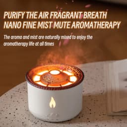 Jellyfish Smoke Ring Aroma Diffuser Creative Volcanic Air Humidifier Aromatherapy for Home Office Bedroom/Essential Oil Set