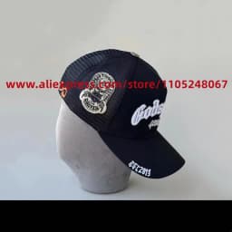 Hot Sale American Trend Hat GOD SPEED Letter print Embroidery Streetwear Baseball Caps Unisex Hip Hop Outdoor Mesh Hats Sun Caps