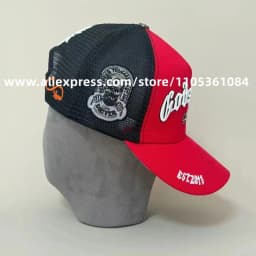 Hot Sale American Trend Hat GOD SPEED Letter print Embroidery Streetwear Baseball Caps Unisex Hip Hop Outdoor Mesh Hats Sun Caps