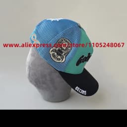 Hot Sale American Trend Hat GOD SPEED Letter print Embroidery Streetwear Baseball Caps Unisex Hip Hop Outdoor Mesh Hats Sun Caps