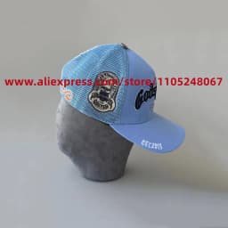 Hot Sale American Trend Hat GOD SPEED Letter print Embroidery Streetwear Baseball Caps Unisex Hip Hop Outdoor Mesh Hats Sun Caps