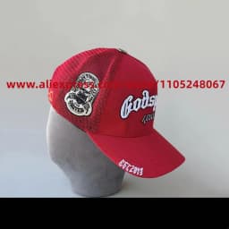 Hot Sale American Trend Hat GOD SPEED Letter print Embroidery Streetwear Baseball Caps Unisex Hip Hop Outdoor Mesh Hats Sun Caps