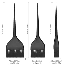 Arc Shaped Hair Dye Brush Plastic Hair Coloring Applicator Brushes Comb Barber Dyeing Tools Salon Styling Accessories