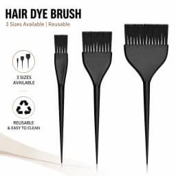 Arc Shaped Hair Dye Brush Plastic Hair Coloring Applicator Brushes Comb Barber Dyeing Tools Salon Styling Accessories