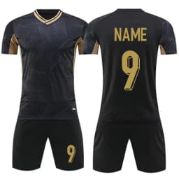 Custom Men Soccer Uniforms For Team Short Sleeve Kits Youth College Football Jerseys Set Quick Dry Sports Shirts Suit Tracksuits
