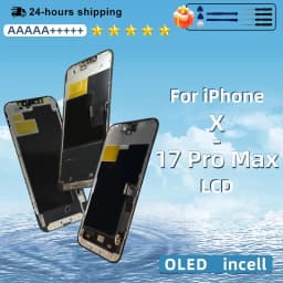 For iPhone X XR XS Max 13 Pro Max LCD 3D Touch Screen Digitizer For iPhone 14 12 Pro Max Display 12 Mini 15 LCD 16 Plus 17 Pro