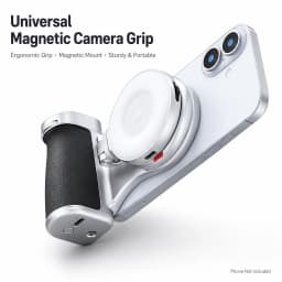 TELESIN Pro Shot Magnetic Camera Grip Bluetooth Shutter Zoom Dial for IPhone 18 17 16 15 14 13 12 Huawei Samsung Xiaomi Android
