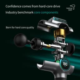 99 Level Massage Gun Fascia Deep Muscle Relax Body Neck Massager Electric Fitness Equipment Noise Reduction Male Female