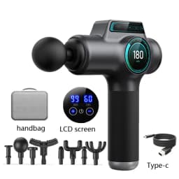 99 Level Massage Gun Fascia Deep Muscle Relax Body Neck Massager Electric Fitness Equipment Noise Reduction Male Female