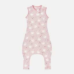 INSULAR Baby Soft Sleep Sack With Feet Infant Sleeveless Sleeping Bags Children's Homewear Premium Cotton 2-Way Zipper4 Seasons