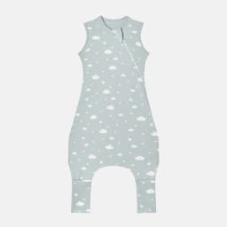 INSULAR Baby Soft Sleep Sack With Feet Infant Sleeveless Sleeping Bags Children's Homewear Premium Cotton 2-Way Zipper4 Seasons