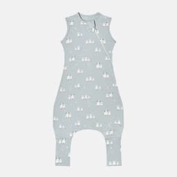 INSULAR Baby Soft Sleep Sack With Feet Infant Sleeveless Sleeping Bags Children's Homewear Premium Cotton 2-Way Zipper4 Seasons