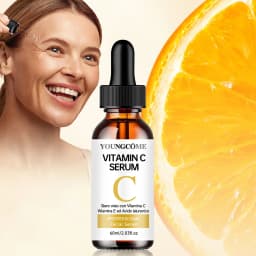 Vitamin C Facial Essence with Hyaluronic Acid - Brightening Moisturizing Repair Serum for Face Care