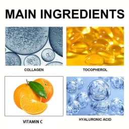 Vitamin C Facial Essence with Hyaluronic Acid - Brightening Moisturizing Repair Serum for Face Care
