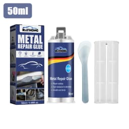100g Liquid Metal Filler A+B Set Adhesive Metal Bonding Repair For Cast Iron Radiator Cold Weld High Heat Resistant Repair Paste