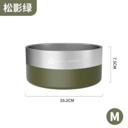 Super Design Stainless Steel Pet Bowl, Cat Bowl, Large-Diameter Dog Bowl, Dog Basin, Anti-Knock Slow Food Bowl