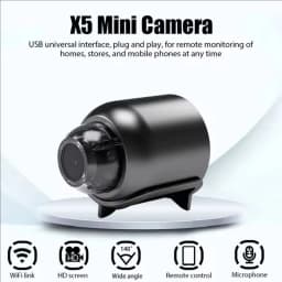 NEW 1080P HD X5 Mini Camera Wireless WIFI Outdoor Indoor Surveillance Camera with Cyclic Recording for Camping Home Security