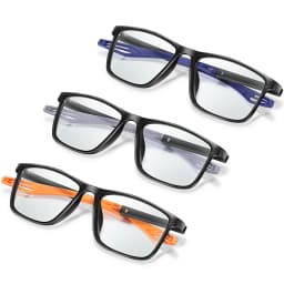 Men Women Reading Glasses Photochromic Classic Square Far Sight Presbyopic Glasses Anti Blue Light Blocking Ultralight Eyewear