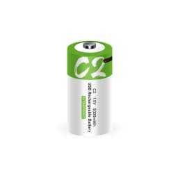 1.5V 5000mWh LR14 C Size Li-po Rechargeable Battery Type-C Ultra-Fast USB Charging Lithium Battery For Flashlight Gas Cooker