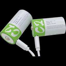 1.5V 5000mWh LR14 C Size Li-po Rechargeable Battery Type-C Ultra-Fast USB Charging Lithium Battery For Flashlight Gas Cooker