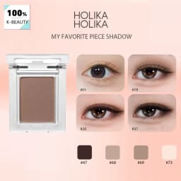 HOLIKA My Favorite Piece Shadow-8 Shades, Highly Pigmented, Long-Lasting & Fade-Resistant, Korean Cosmetic Makeup