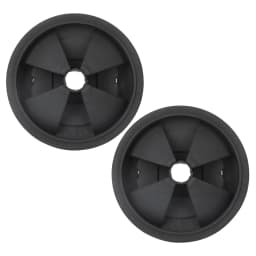 2pcs Silicone Waste Disposer Anti Splashing Cover Fit for InSinkErator 87mm Outer Diameter Waste Disposer Cover Replacement