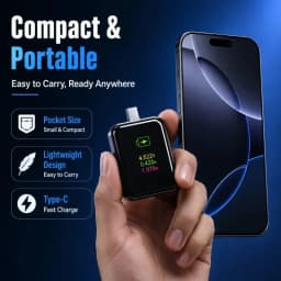 KEBIDUMEI Auto Stop Charging Adapter 140W Fast Charging Type C Full Charge Disconnect Protector Overcharge Protection for Phone